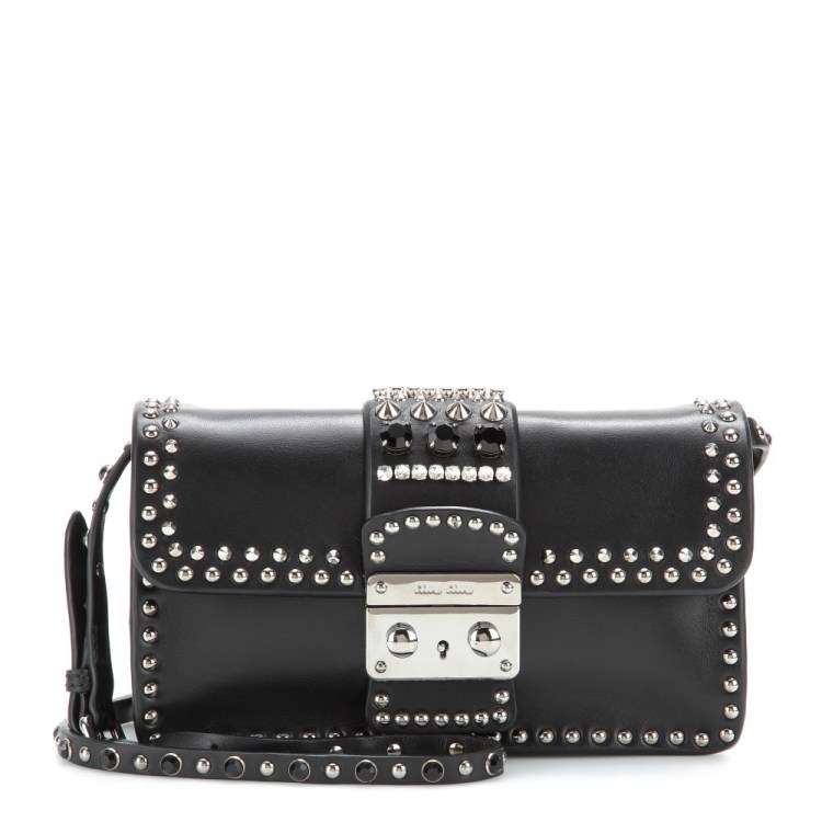 P00089886-Studded-leather-shoulder-bag-STANDARD.jpg image